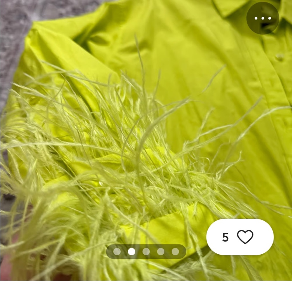 J Crew feathered cotton shirt - Picture 4 of 7